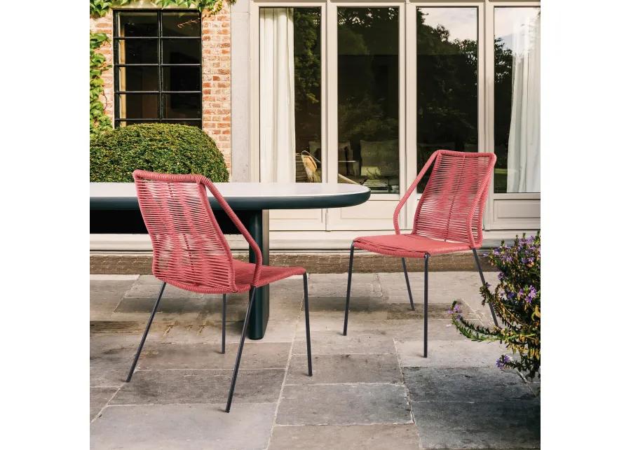 Clip Stackable Steel Indoor/Outdoor Dining Chair 