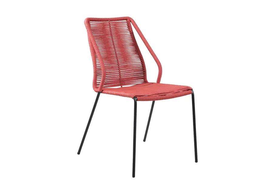 Clip Stackable Steel Indoor/Outdoor Dining Chair 