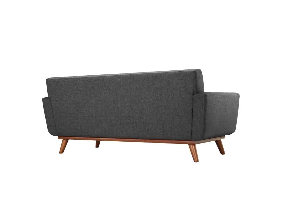 Engage Upholstered Fabric Loveseat