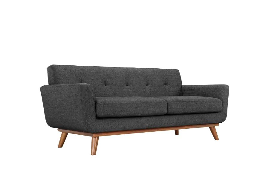 Engage Upholstered Fabric Loveseat