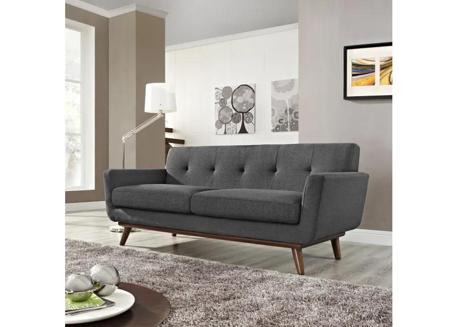 Engage Upholstered Fabric Loveseat