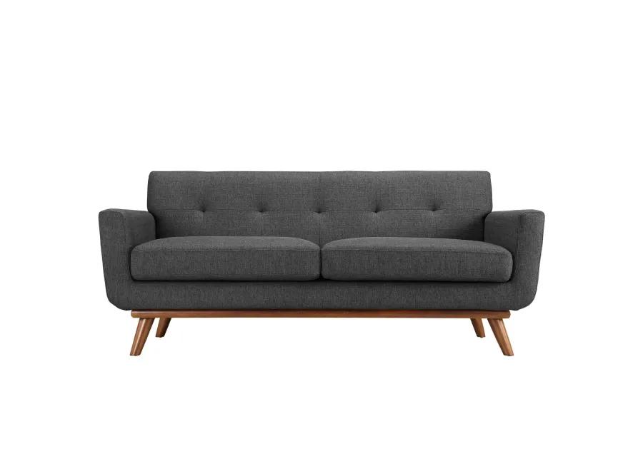 Engage Upholstered Fabric Loveseat