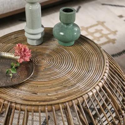 Lira Round Coffee Table by Kosas Home