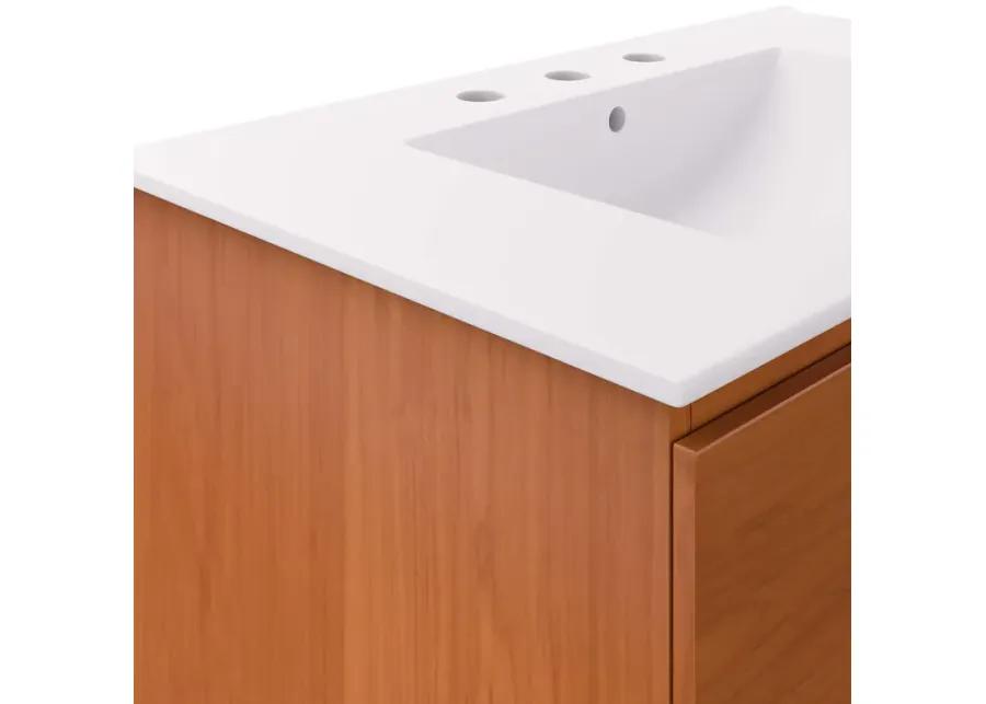 Scenic 30" Wall-Mount Bathroom Vanity