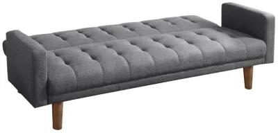 Sommer Tufted Sofa Bed Grey