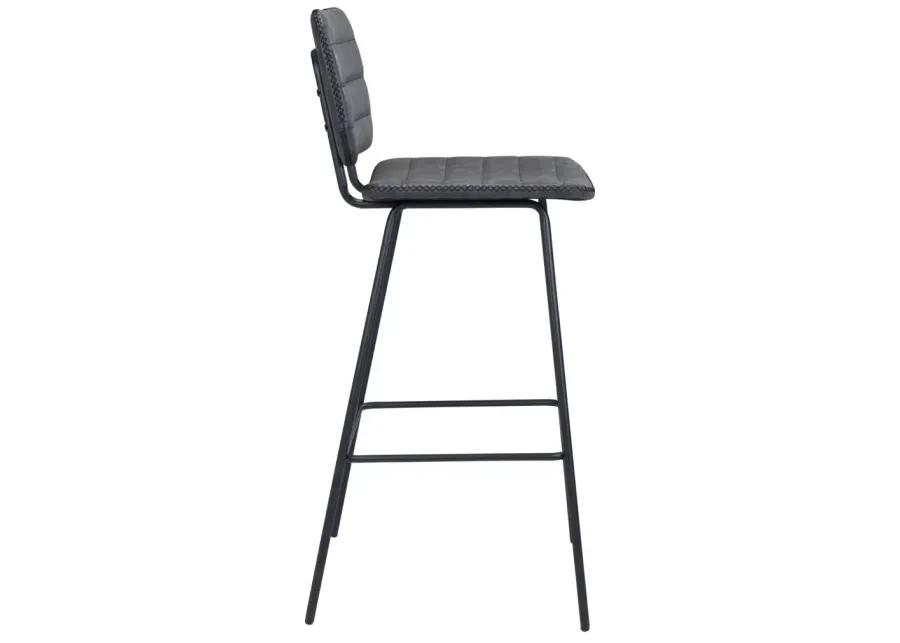 Boston Barstool (Set of 2) Vintage Black