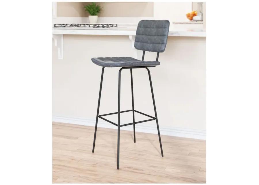 Boston Barstool (Set of 2) Vintage Black