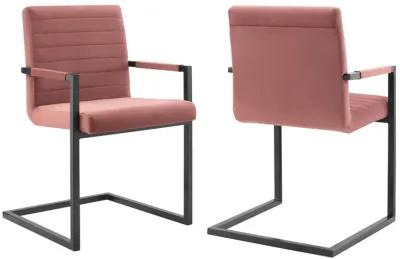 Savoy Performance Velvet Dining Chairs - Set of 2