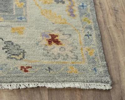 Envision Gray/Beige  Hand Spun Wool 6' x 9' Rectangle Rug