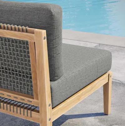 Clearwater Outdoor Patio Armless Chair