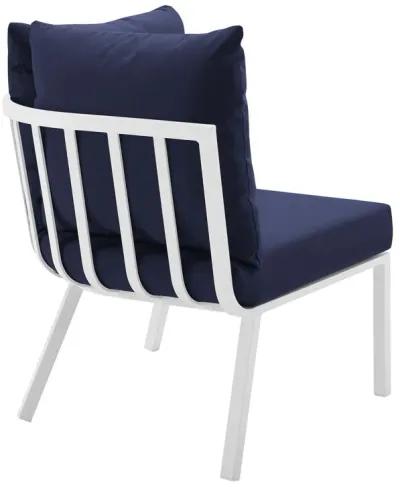 Riverside Outdoor Patio Aluminum Corner Chair