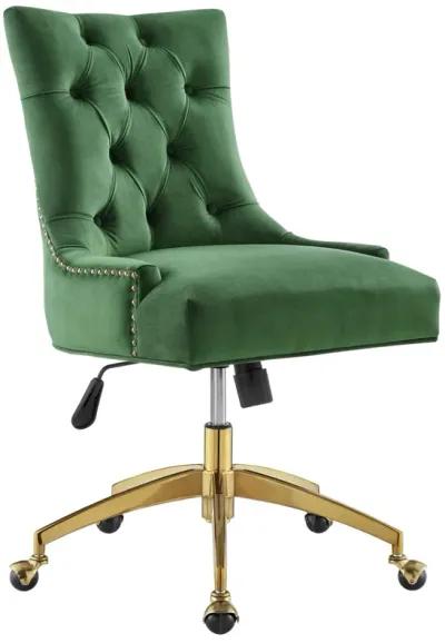 Regent Tufted Performance Velvet Office Chair