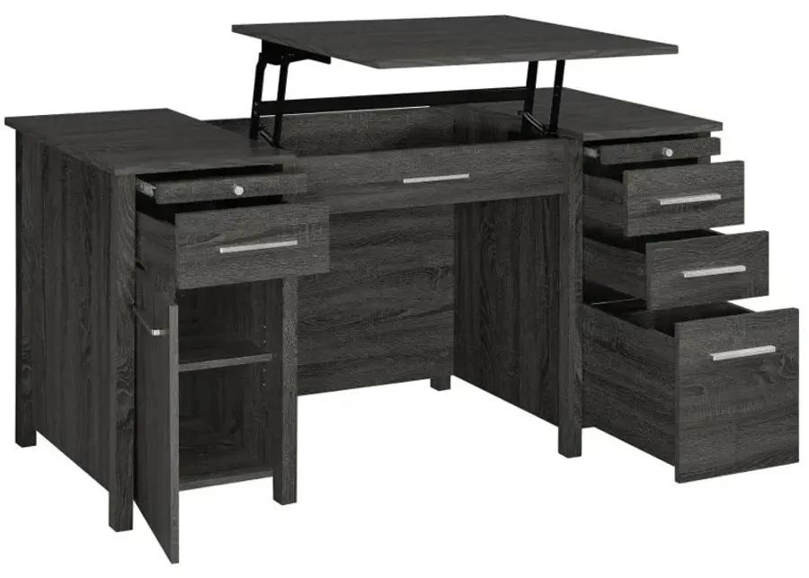 Dylan 4-drawer Lift Top Office Desk