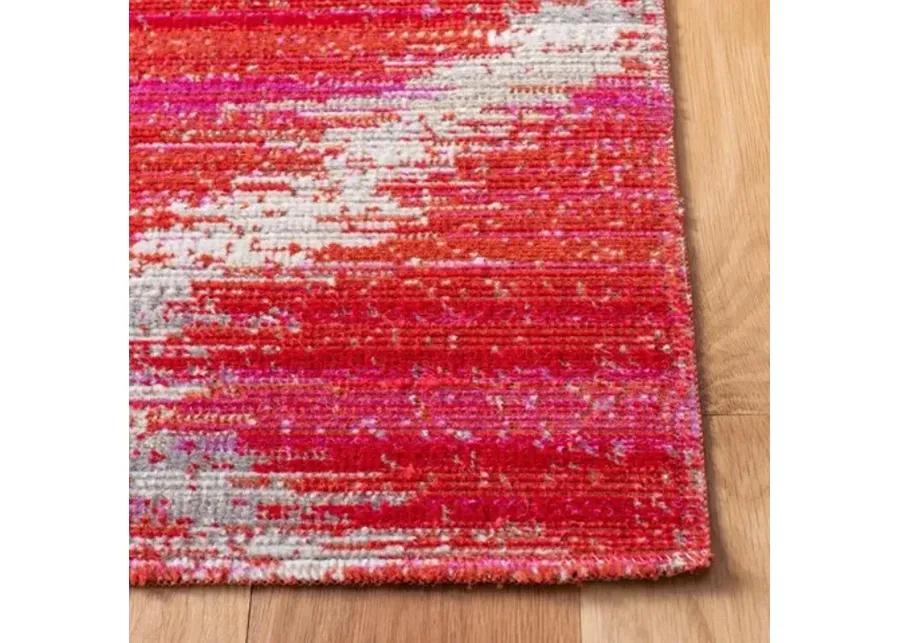 MONTAGE Collection MTG261R-4 Fuchsia / Ivory 4' X 6'