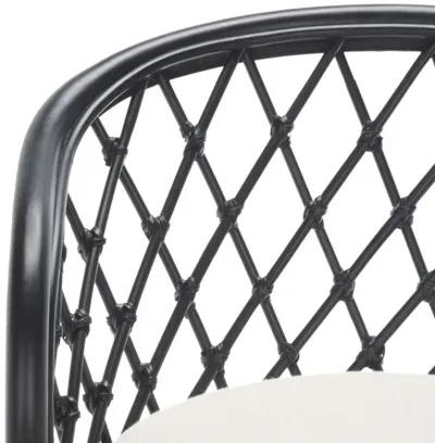 YUTA RATTAN COUNTER STOOL W/ CUSHION