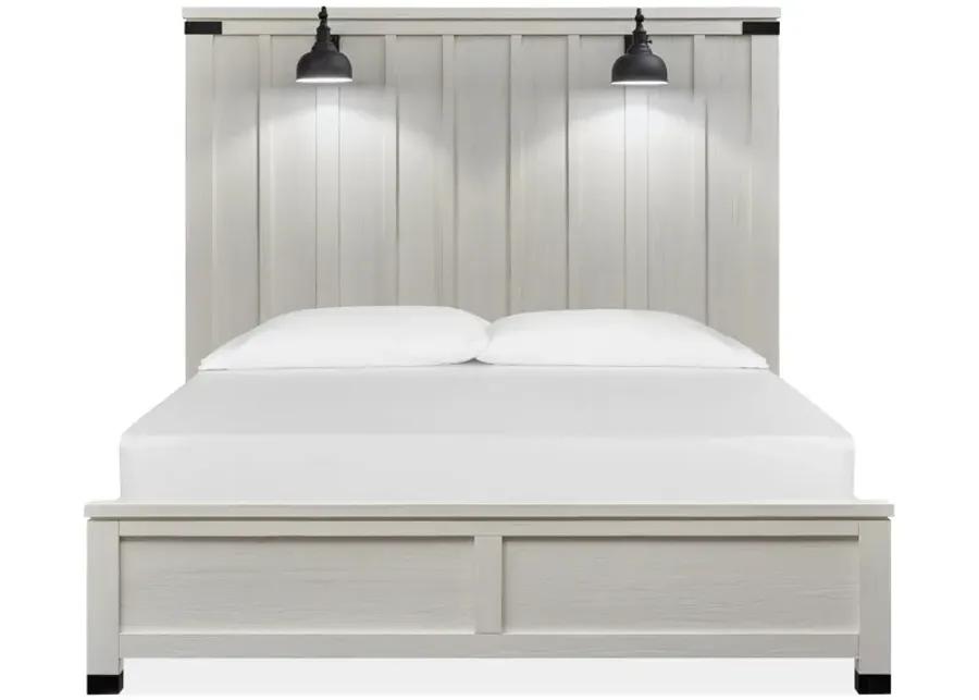 Harper Springs Complete King Panel Bed