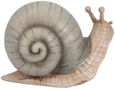 11" Garden Snail, Green