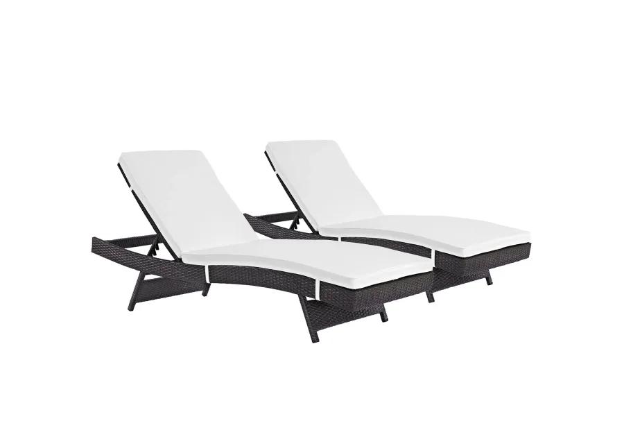 Convene Chaise Outdoor Patio Set of 2