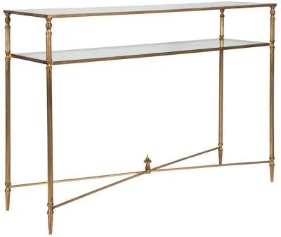 Henzler Mirrored Glass Console Table