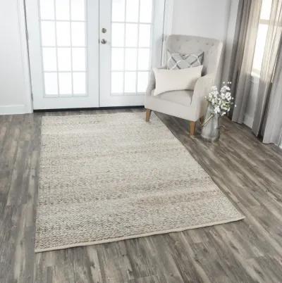 Ewe Complete me Beige Woven Wool/Polyester 5' x 8' Rectangle Rug