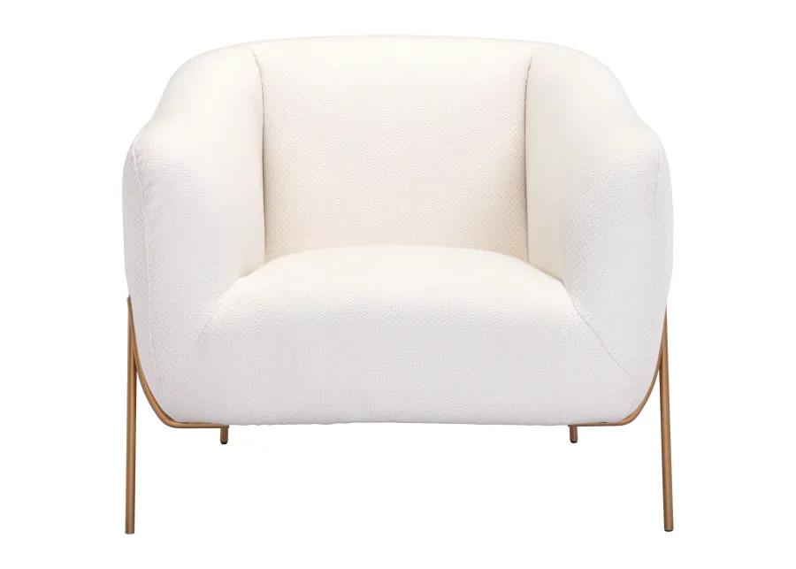 Micaela Armchair Ivory