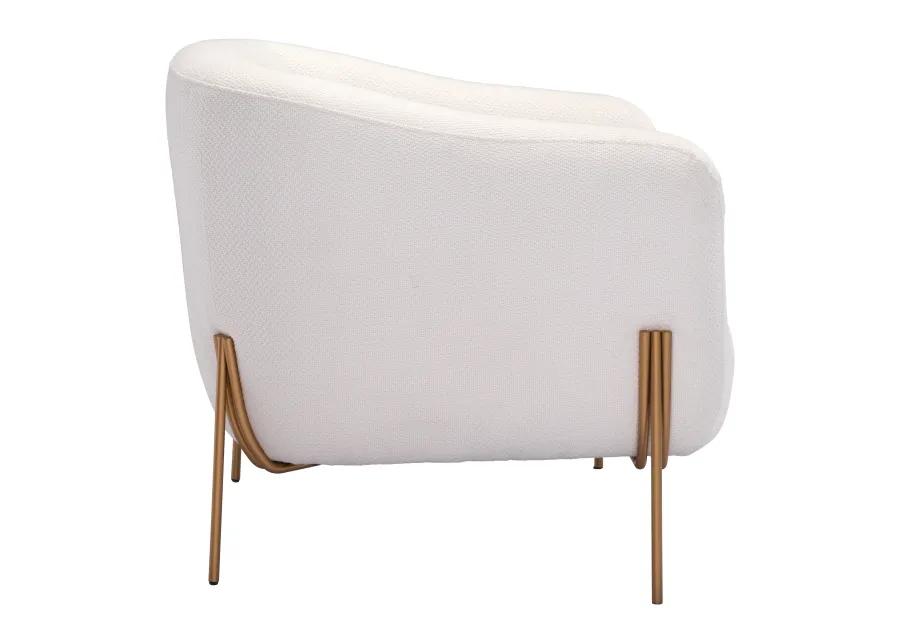 Micaela Armchair Ivory