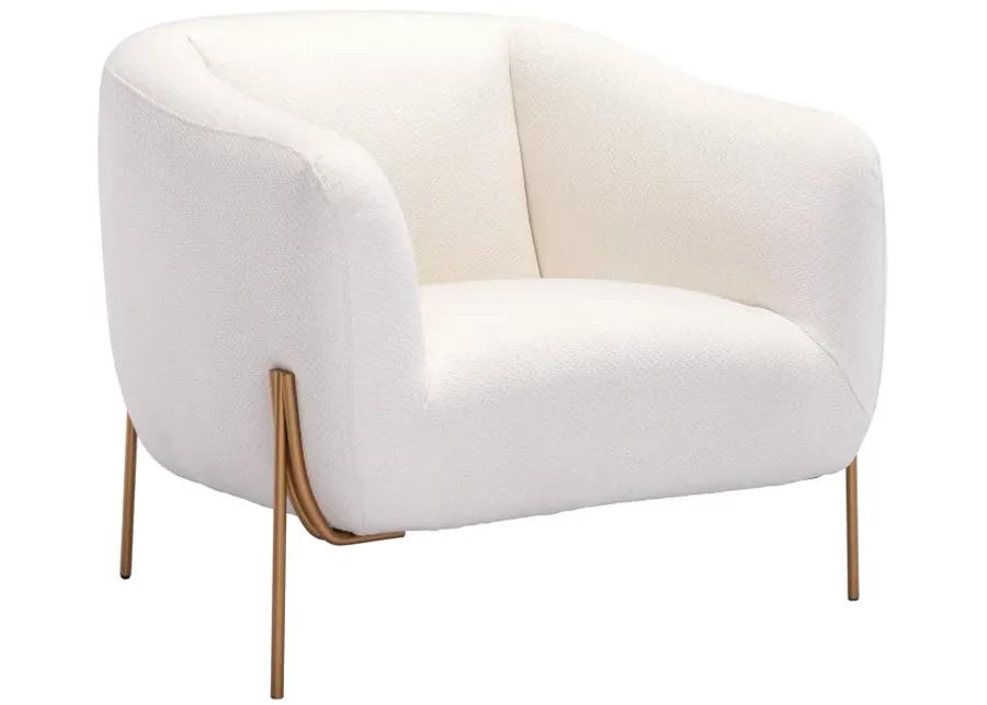 Micaela Armchair Ivory