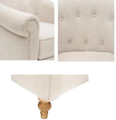 Fayette Tufted Accent Arm Chair