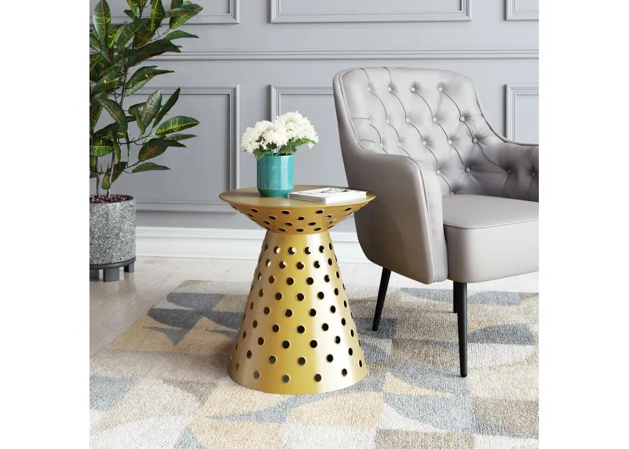 Proton Side Table Gold