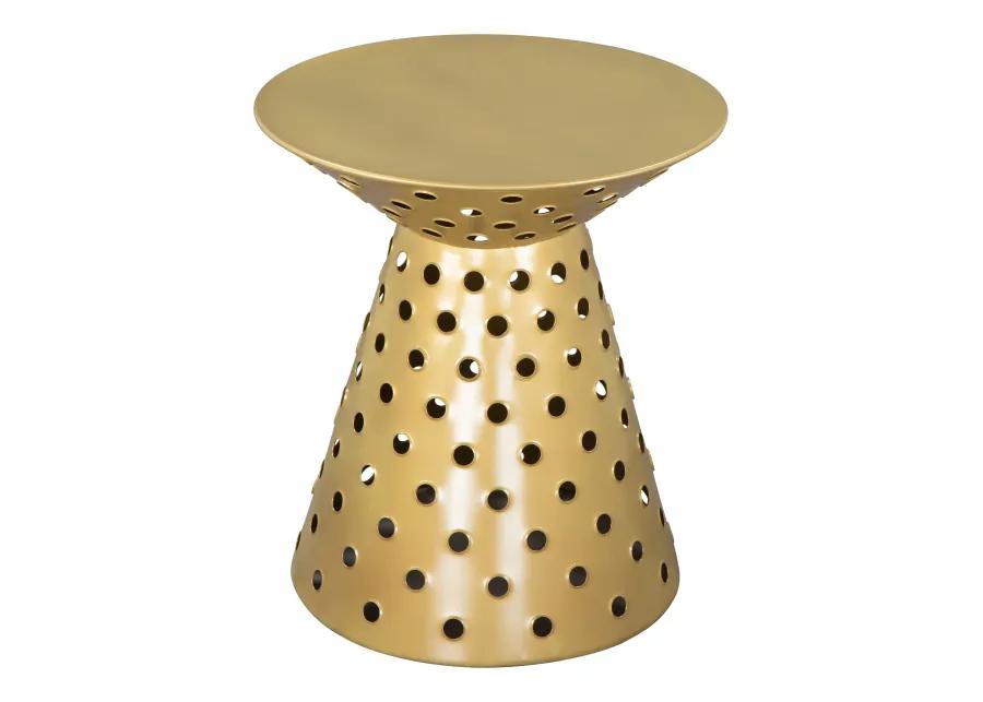 Proton Side Table Gold