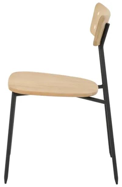 Colton Dining Chair - Natural Wood Seat