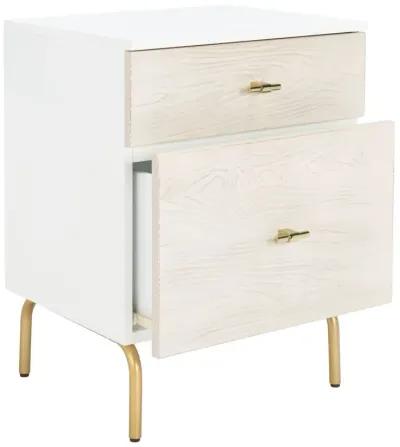 Genevieve 2 Drawer Nightstand