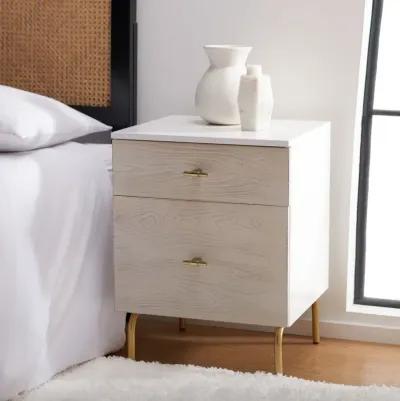 Genevieve 2 Drawer Nightstand