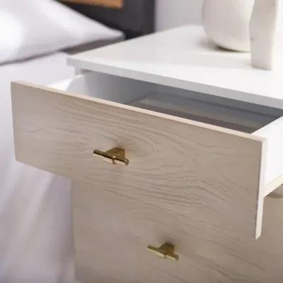 Genevieve 2 Drawer Nightstand