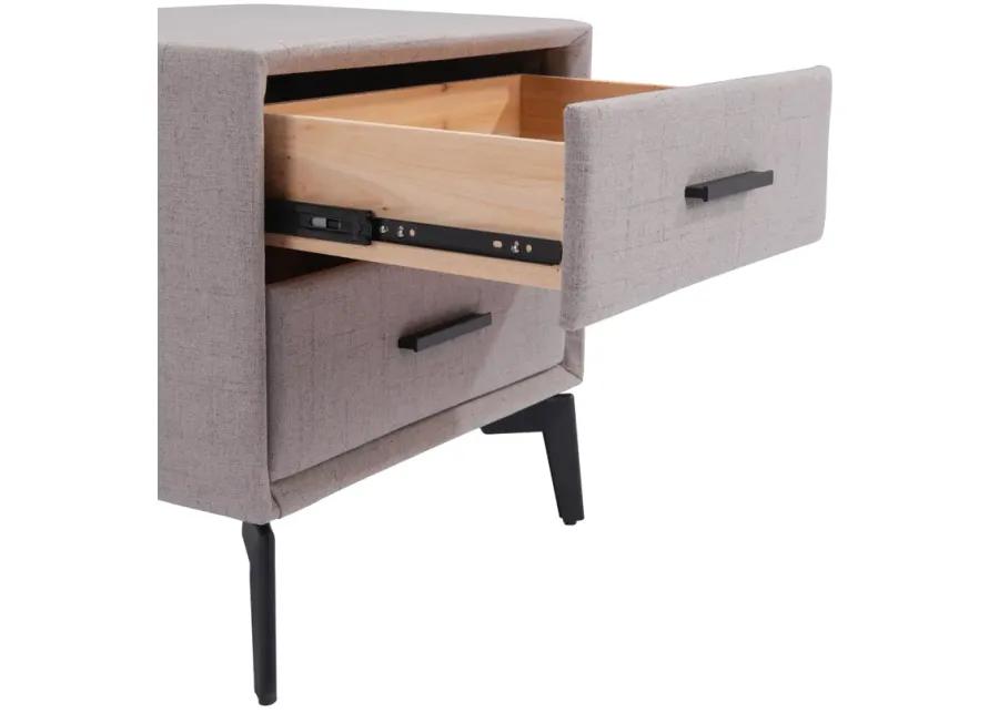 Halle Side Table Gray