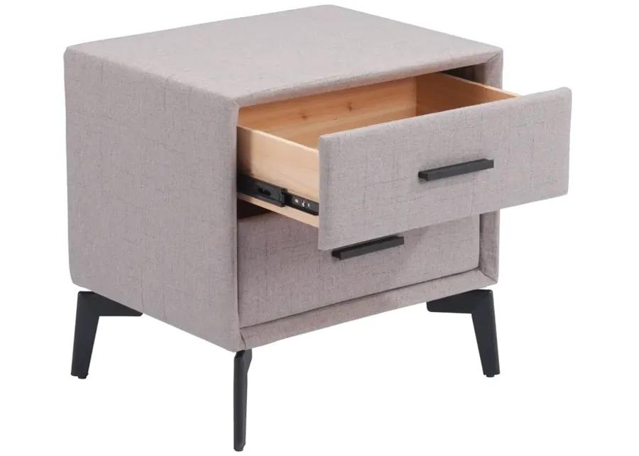 Halle Side Table Gray