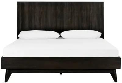 Baly Acacia Mid-Century Platform King Bed