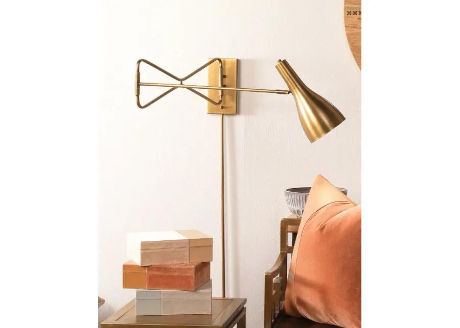 Lenz Swing Arm Wall Sconce