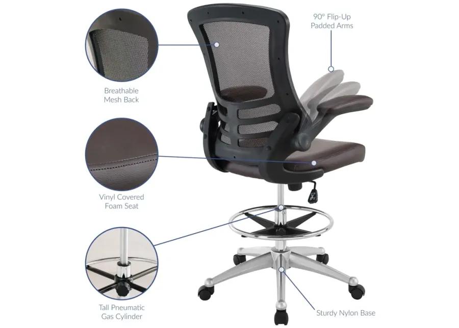 Attainment Vinyl Drafting Chair