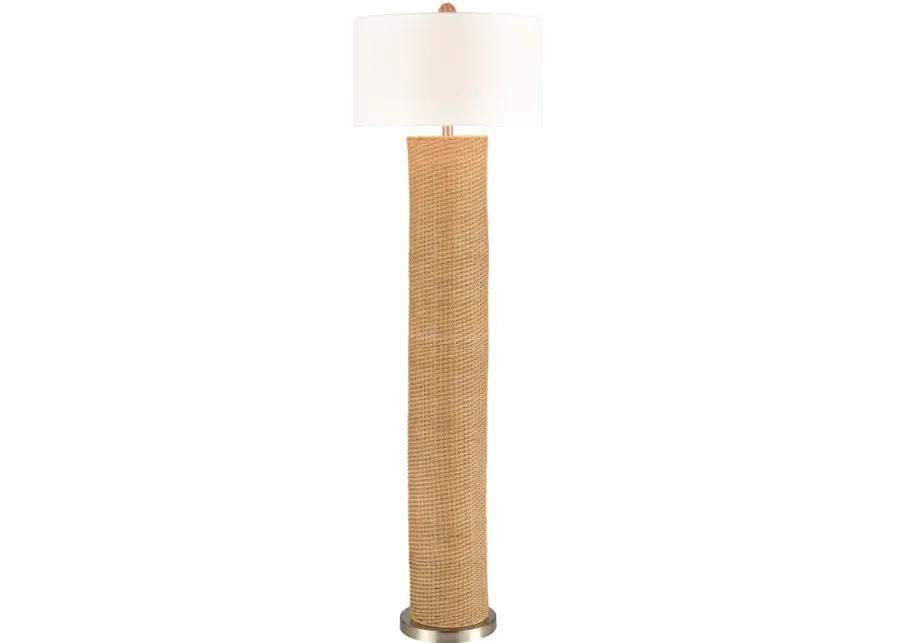 Mulberry Lane 64'' High 1-Light Floor Lamp - Natural - Includes LED Bulb