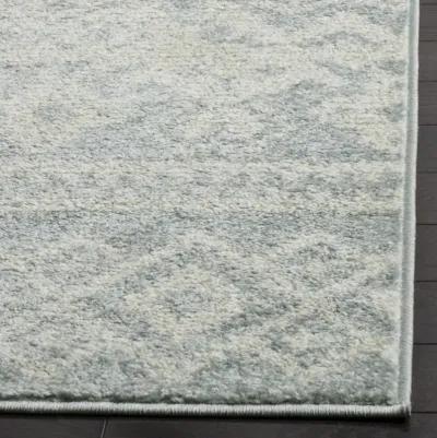 Adirondack Contemporary Slate / Ivory 9' X 12' Powerloomed Rug