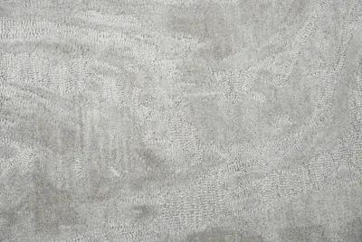 Fifth Avenue Gray Abstract Wool 5' x 8' Rectangle Rug