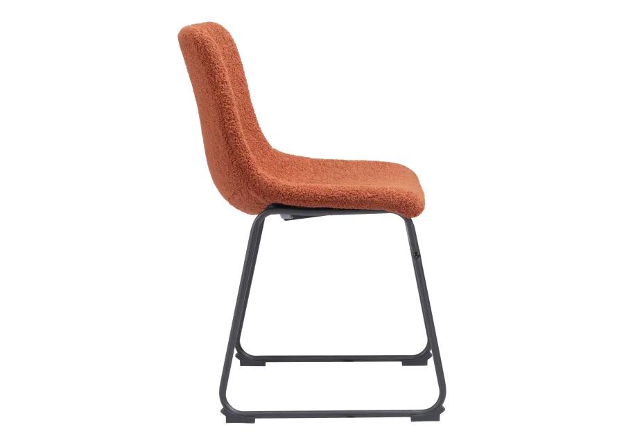 Smart Dining Chair (Set of 2) Burnt Orange