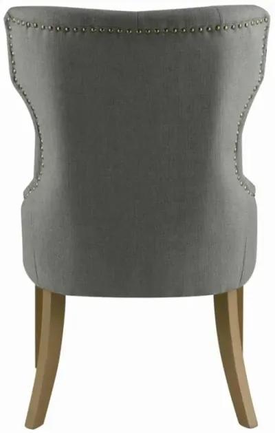 Baney Tufted Upholstered Dining Chair Grey