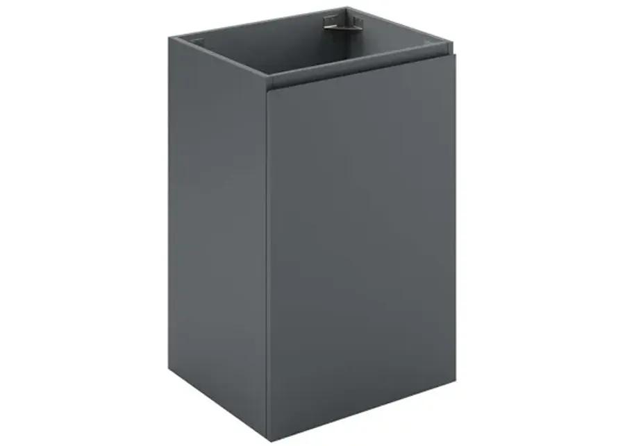 Vitality 18" Wall-Mount Bathroom Vanity (Sink Basin Not Included)