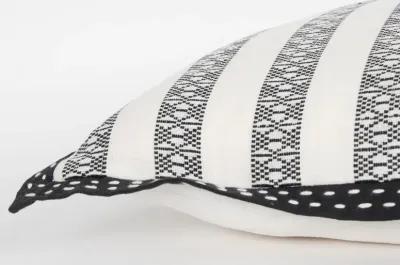 Stripe Black Pillow