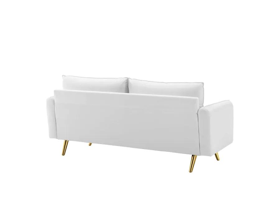 Revive Performance Velvet Sofa