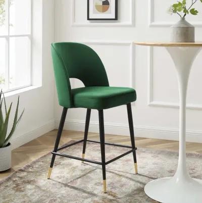 Rouse Performance Velvet Counter Stool