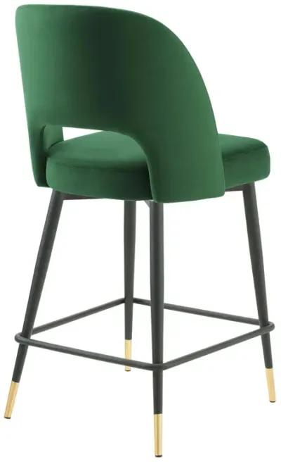 Rouse Performance Velvet Counter Stool