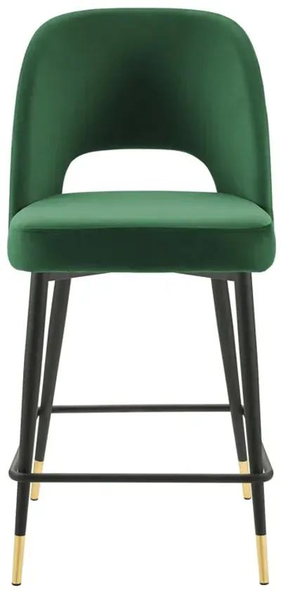 Rouse Performance Velvet Counter Stool